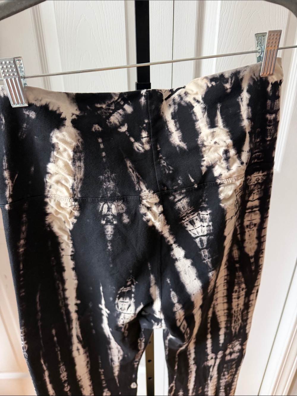 T.Party Tie-Dye Wide Leg Lounge Pants - Black/White - Picture 10 of 13